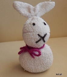 Zajączek wielkanocny z ryżu...