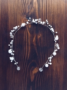 Ozdoba ślubna Lili White