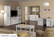 Ponadczasowa kolekcja z charakterystycznymi żłobieniami i gzymsami. Znakomite połączenie stylu i klasy. KieleckaFabrykaMebli,pl