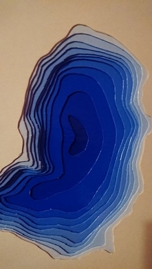 Mapa batymetryczna Morskiego Oka w Tatrach