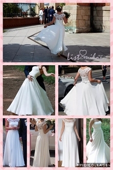 Sprzedam suknię ślubną 
Gala model Pamela z paskiem i bolerkiem Galina.
okolice Krakowa