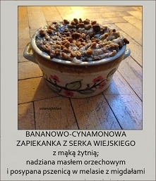 bananowa zapiekanka