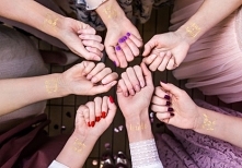 Zmywalne tatuaże na wieczór...