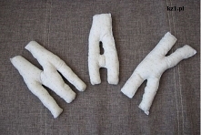 Jak zrobić literki z materiału do pokoju dziecka.