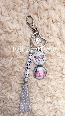 Brelok dla Taty ze zdjęciem...