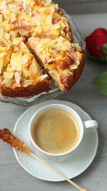 Ciasto z rabarbarem. Najlepsze!