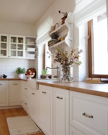 Rolety rzymskie w białym, d...