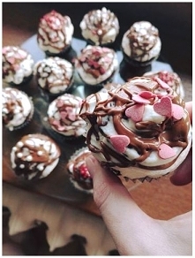 Piękne babeczki, z miłości ...