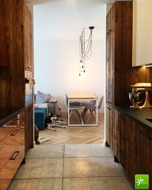 Fronty kuchenne ze starego drewna...