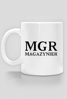 Kubek MGR - magazynier