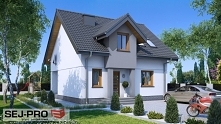 SEJ-PRO 001 ENERG0 to nowoczesny, energooszczędny i komfortowy dom jednorodzinny. 
Budynek z pewnością przypadnie do gustu każdemu, kto ceni sobie przytulność i urok domowego og...