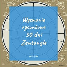 Wyzwanie rysunkowe 30 dni Zentangle