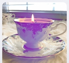 DIY: ŚWIECZKI W FILIŻANCE TEACUP CANDLES