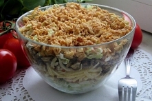 Sałatka z kurczakiem i praż...