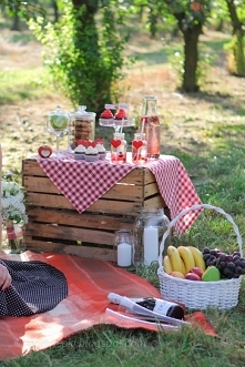 Słodki piknik i sesja narze...