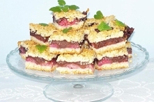 Ciasto czekoladowo- truskawkowe