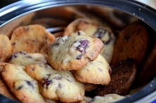 Ciasteczka z żurawiną i czekoladą