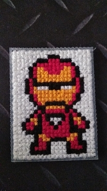 Iron Man Pixel Art