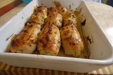 Roladki drobiowe z pastą z brokuła i kurczaka