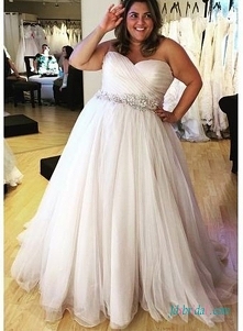 # Plussize #weddingdress
Model: H0678 (Darmowa wysyłka na cały świat)
Wyszukaj w witrynie numer modelu, link w bio