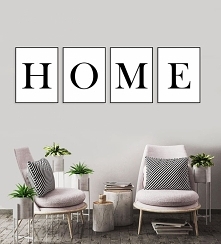 Komplet plakatów HOME
FOX ART STUDIO