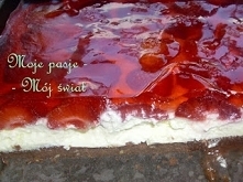 Strzelające ciasto z truskawkami