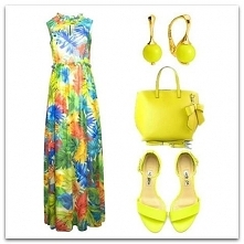 Długa sukienka Hollywood to...