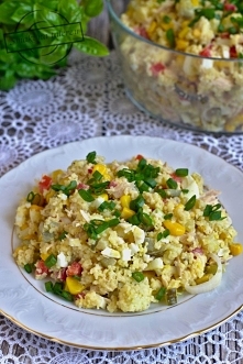 Sałatka z kuskusem i tuńczykiem II