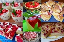 Desery i ciasta z truskawkami