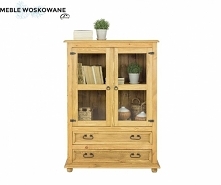 stylowa komoda woskowana z ...