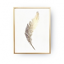 Plakat Piórko, Złoty Druk