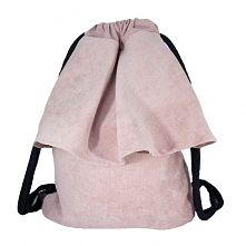Plecak różowa falbanka