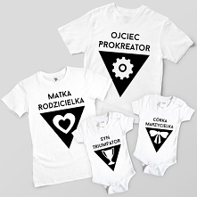 Ojciec prokreator, Matka rodzicielka, Córka marzycielka i Syn triumfator