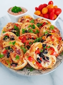 ślimaczki z ciasta francuskiego:)