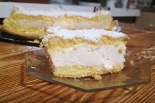 Ciasto z masą z serków Danio