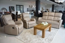 Zestaw Magnat 3+1+1 - funkcja spania w kanapie - funkcja relaks w fotelach- SKÓRA NATURALNA - Meble Pyka
Tel: 601-238-537
