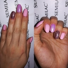 Indigo It's a girl, Semilac 179, Misteromilano unicorn effect