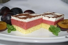 Ciasto śliwkowa pianka