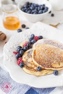 Placuszki z ricotty z owoca...