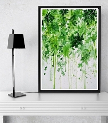 Akwarele ręcznie malowane.
Dla efektu wkleiłam w przykładową aranżację ;)