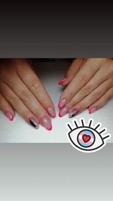 piórko ręcznie malowane 