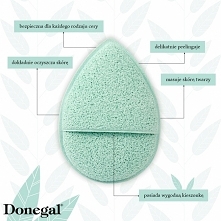 Nowość od Donegal Akcesoria Kosmetyczne

Gąbka do pielęgnacji twarzy.

Beauty by Donegal