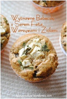 Muffinki owsiane z serem feta