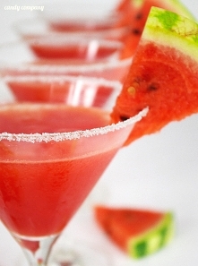 Musujący drink z arbuzem