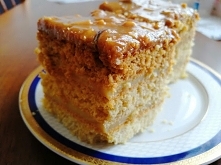 Ciasto snickers z budyniem ...