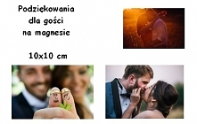 Zaskocz wszystkich czymś #nowym. Podaruj swoim gościom podziękowania w innej formie. #Magnes z Waszym zdjęciem będzie miłym zaskoczeniem.