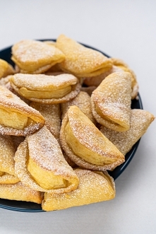 Serowe ciasteczka z jabłkiem