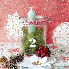 Świecznik adwentowy DIY