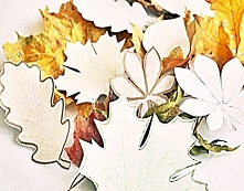 Papierowe liście DIY-tutorial.