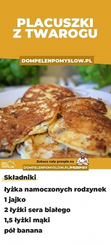 Placuszki twarogowe